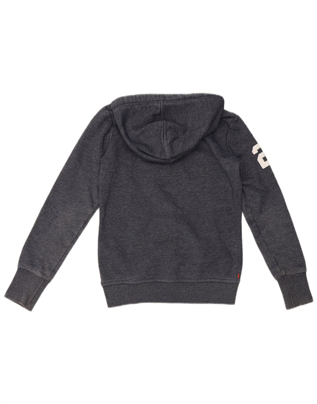 Superdry Mens Graphic Hoodie Jumper Small Blue Cotton
