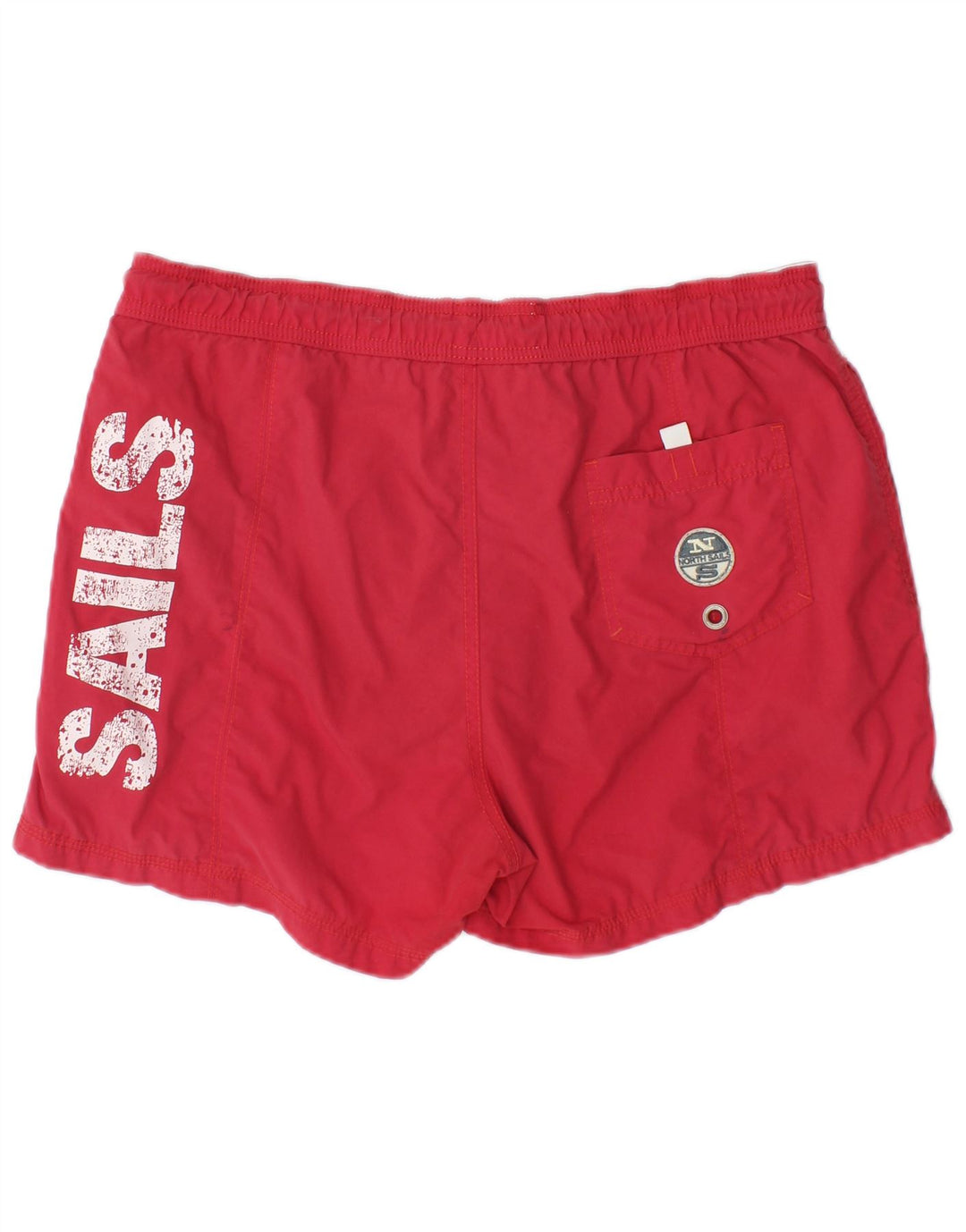 North Sails Mens Graphic Swimming Shorts Medium  Pink Polyamide
