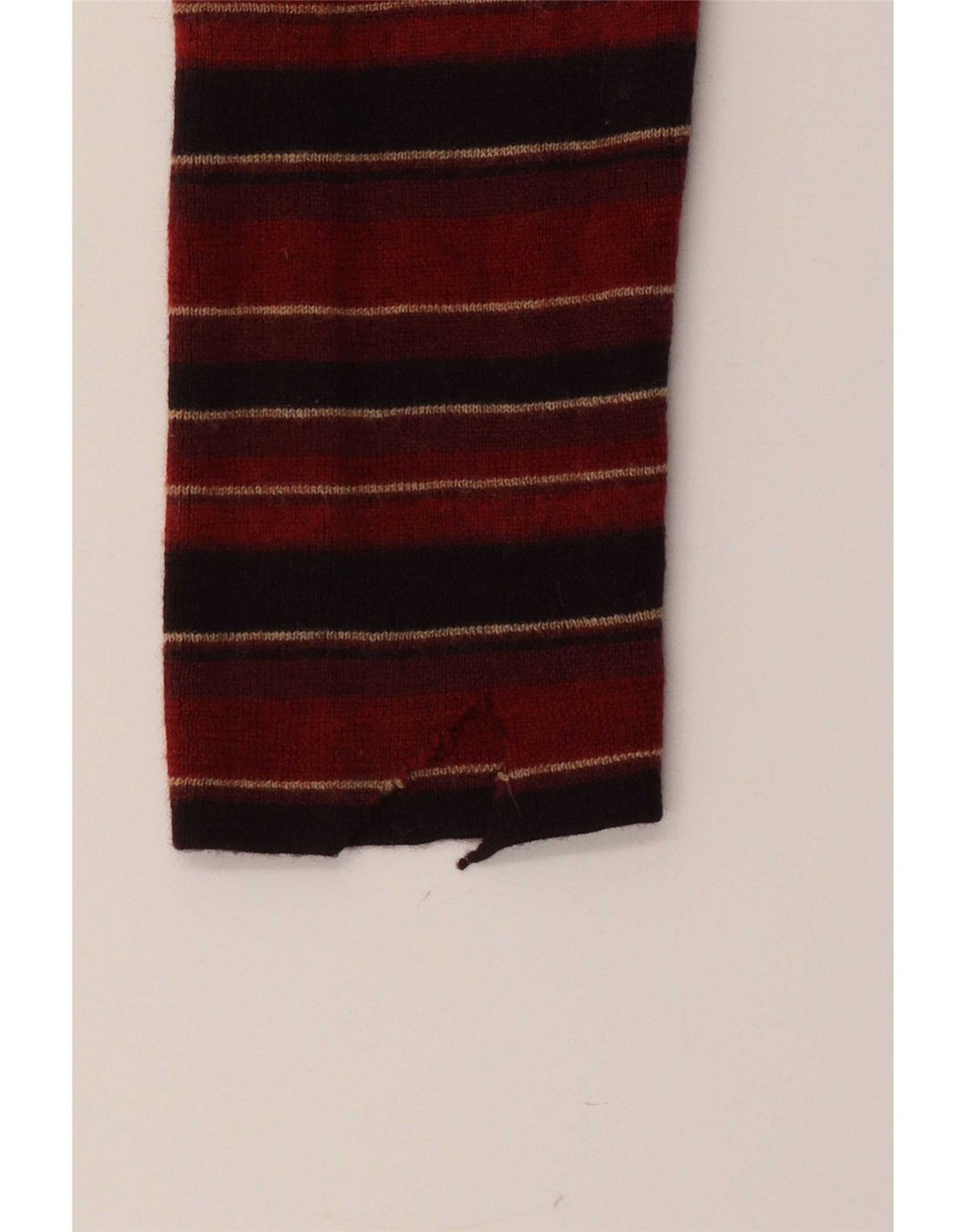 Brooks Brothers Womens Roll Neck Jumper Sweater UK 12 Medium Red Striped