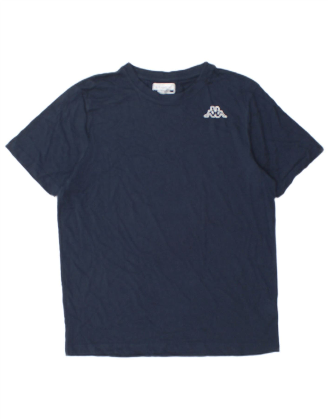 Kappa Mens T-Shirt Top Medium Navy Blue Cotton