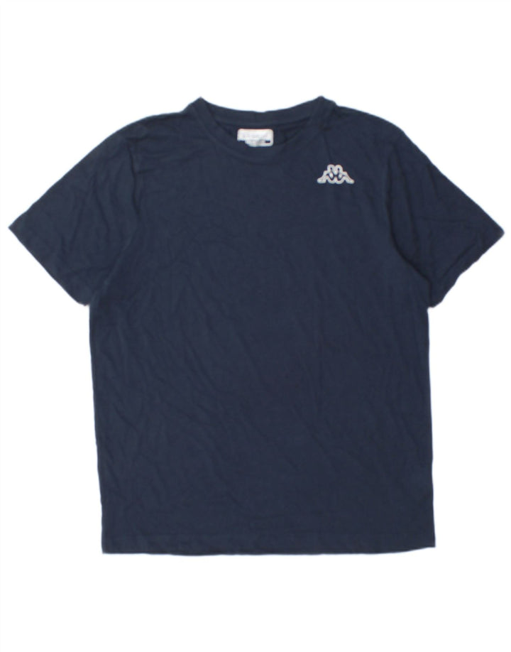 Kappa Mens T-Shirt Top Medium Navy Blue Cotton
