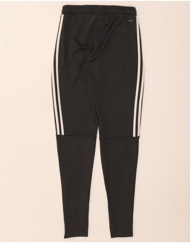 Adidas Womens Climalite Tracksuit Trousers UK 4/6 XS Grey Polyester