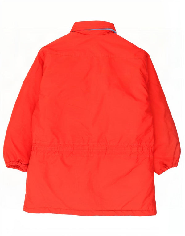 Brunik Mens Hooded Ski Jacket IT 46 Small Red Polyester