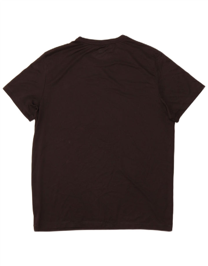 PUMA Mens T-Shirt Top XL Black Polyester