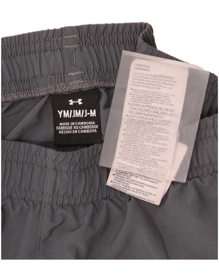 Under Armour Boys Graphic Sport Shorts 9-10 Years Medium  Grey Polyester