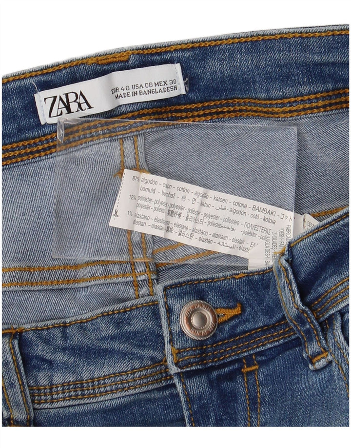 Zara Womens Slim Jeans EU 40 Medium W30  L26 Blue Cotton