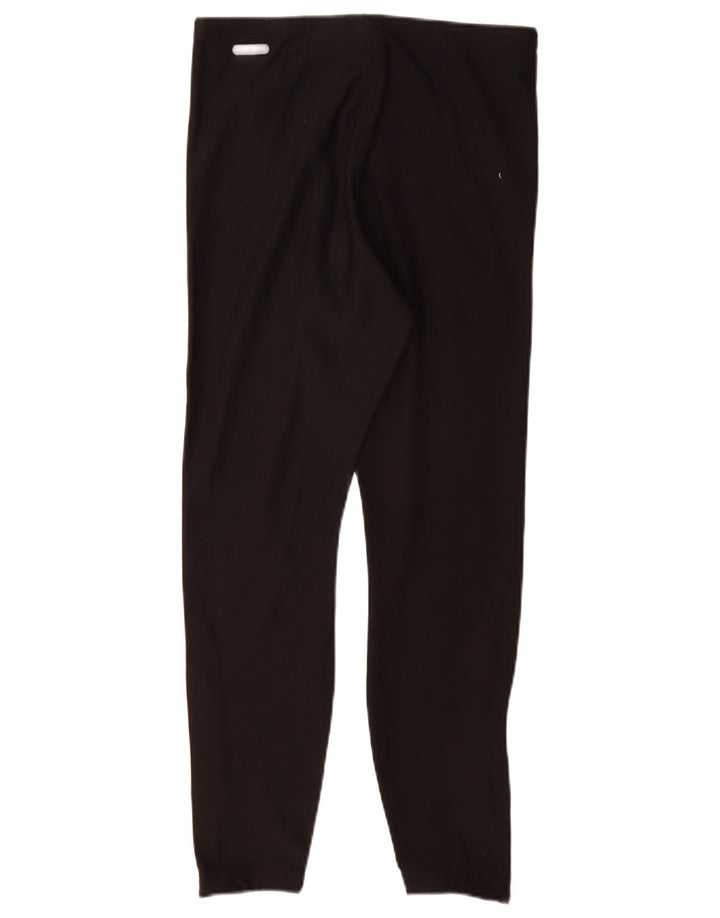 Nike Womens Leggings UK 14/16 Large  Black Polyester
