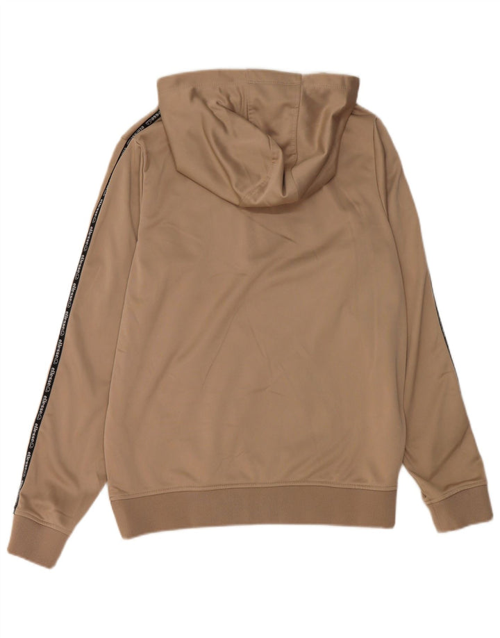 ELLESSE Boys Graphic Hoodie Jumper 13-14 Years Beige Polyester