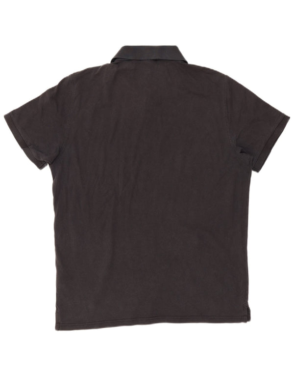 Gant Mens Regular Fit Polo Shirt XL Black Cotton