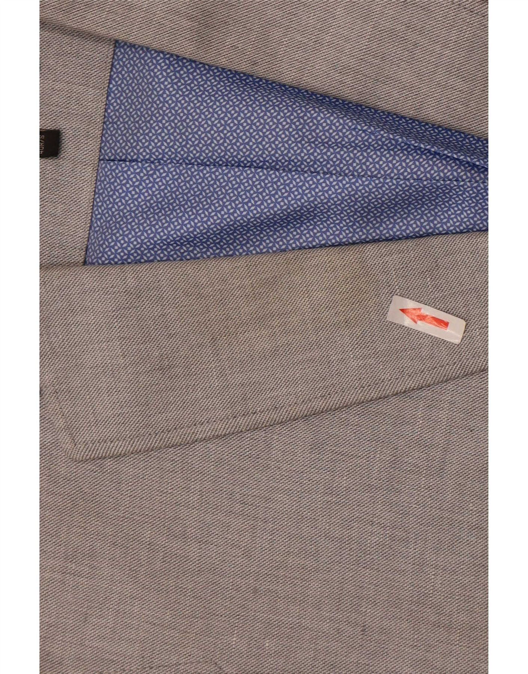 Banana Republic Mens Regular Fit 2 Button Blazer Jacket UK 40 Large Grey