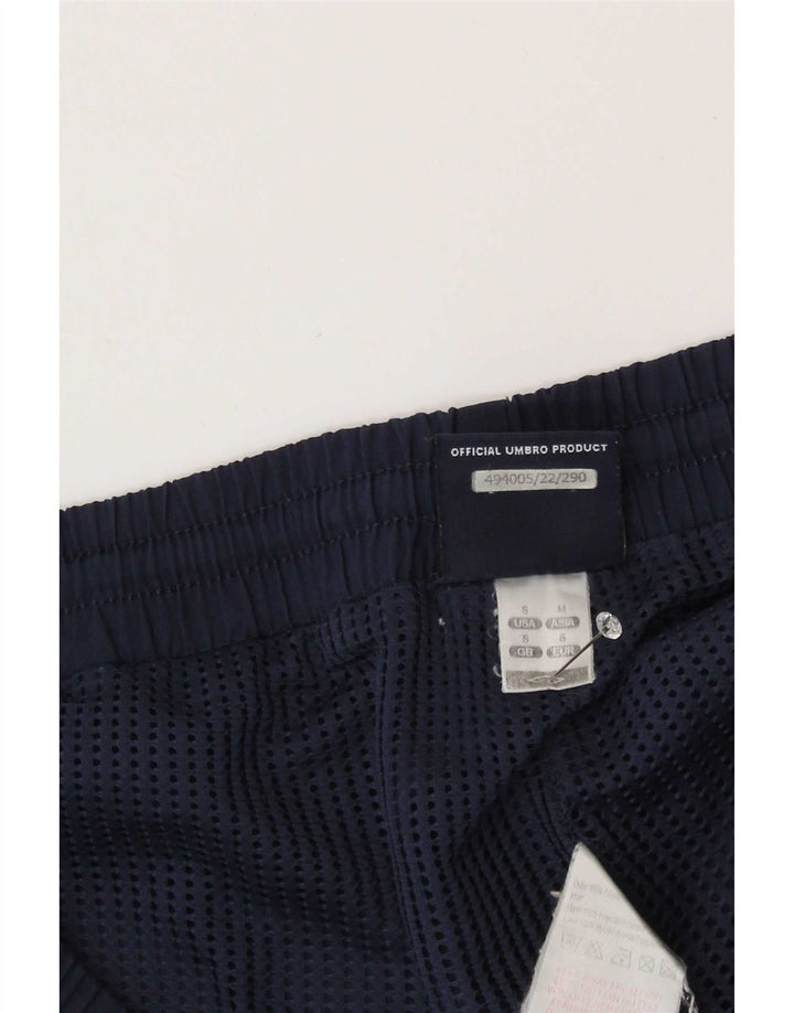 Umbro Mens Tracksuit Trousers Joggers Small Navy Blue Polyester