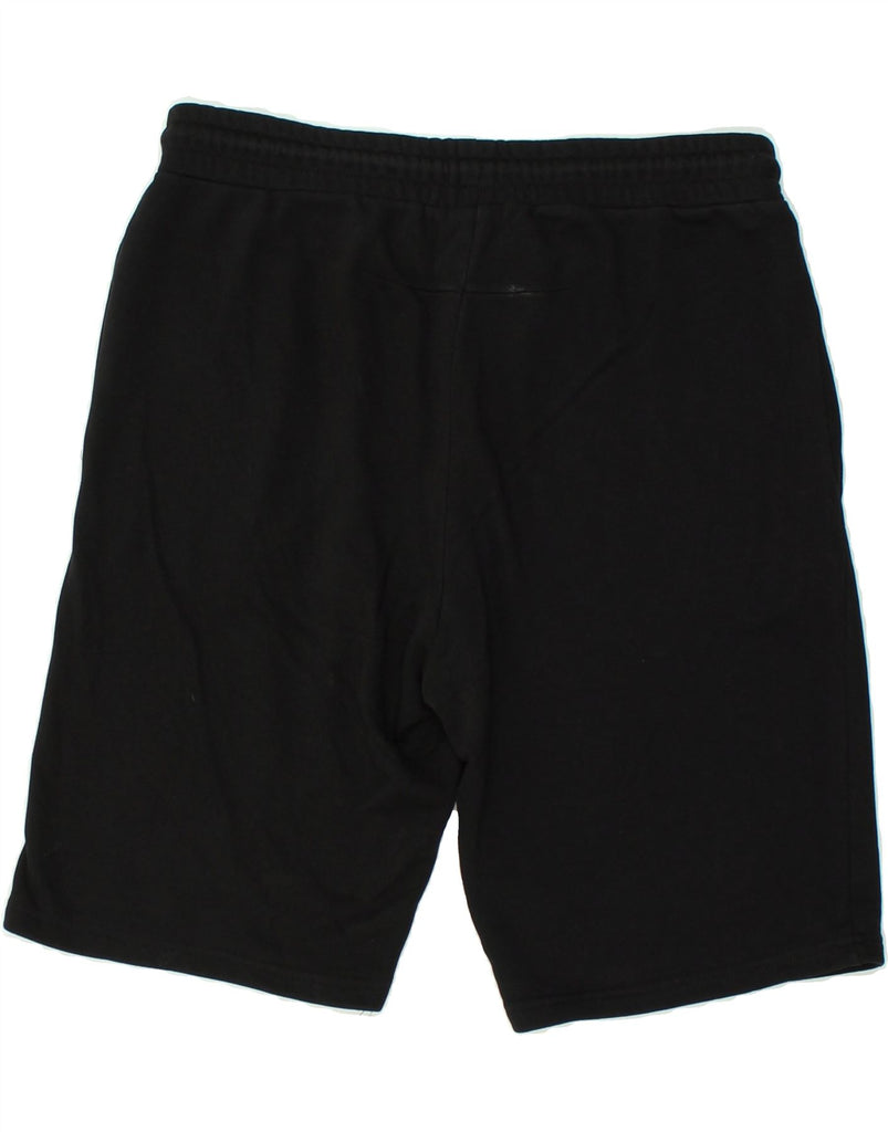 KAPPA Mens Sport Shorts Large Black Cotton | Vintage Kappa | Thrift | Second-Hand Kappa | Used Clothing | Messina Hembry 