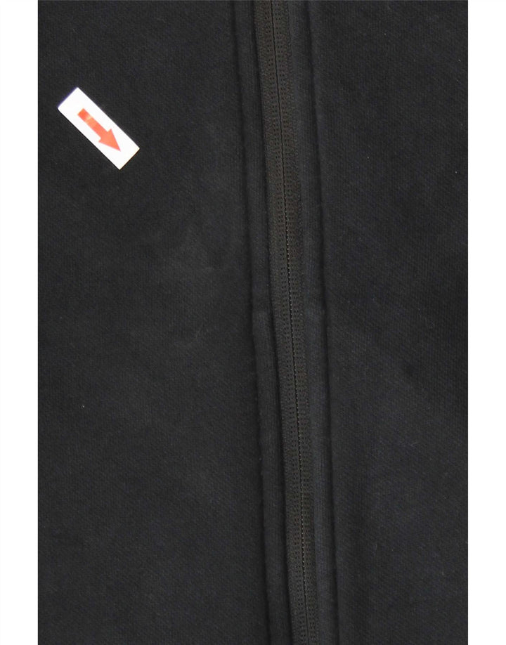 Puma Mens Graphic Tracksuit Top Jacket Small Black