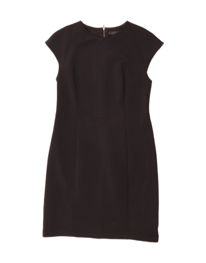 COS Womens Sheath Dress EU 38 Medium Black Vintage Cos and Second-Hand Cos from Messina Hembry 