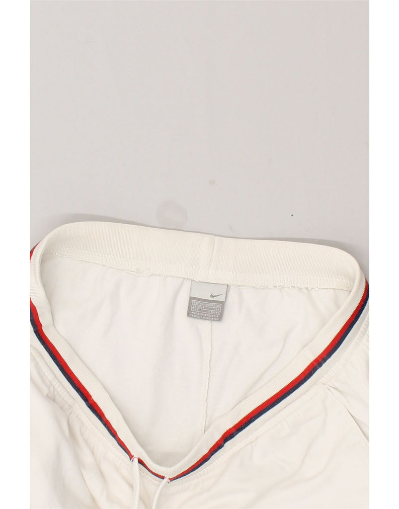 NIKE Mens Sport Shorts XL White Cotton Vintage Nike and Second-Hand Nike from Messina Hembry 