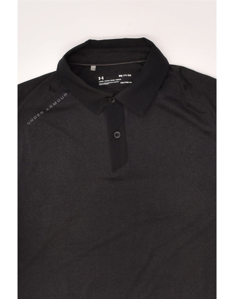 UNDER ARMOUR Mens Polo Shirt Small Grey | Vintage Under Armour | Thrift | Second-Hand Under Armour | Used Clothing | Messina Hembry 