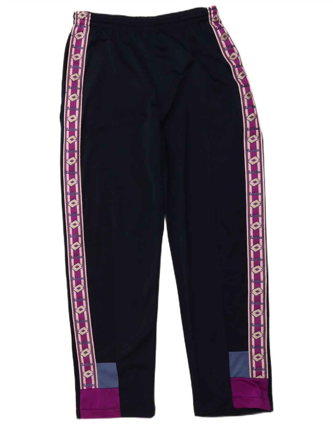 LOTTO Mens Tracksuit Trousers UK 40/42 Large  Navy Blue Colourblock