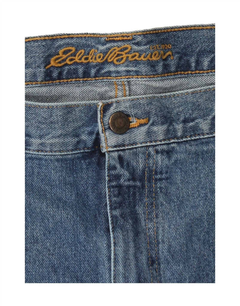 EDDIE BAUER Womens Relaxed Fit Straight Jeans W44 L34 Blue Cotton Vintage Eddie Bauer and Second-Hand Eddie Bauer from Messina Hembry 