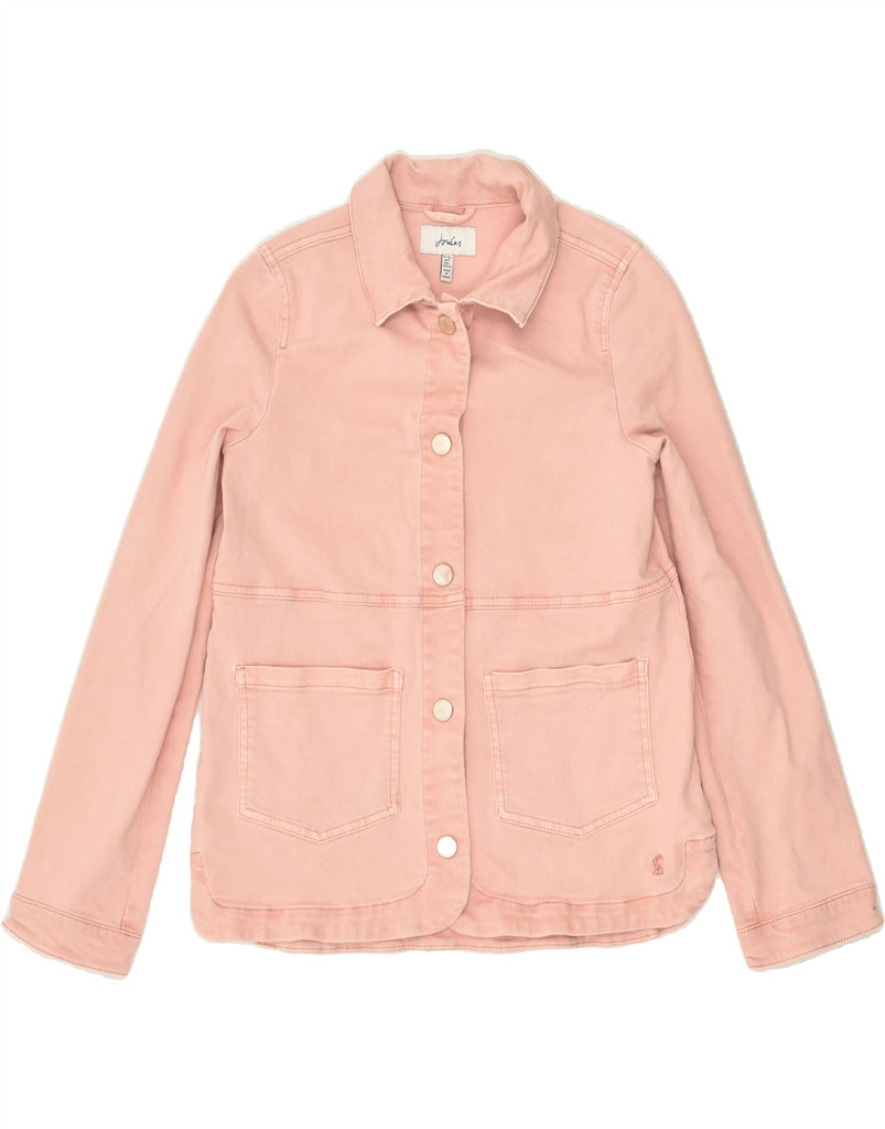 JOULES Girls Denim Jacket 11-12 Years Pink Cotton | Vintage Joules | Thrift | Second-Hand Joules | Used Clothing | Messina Hembry 