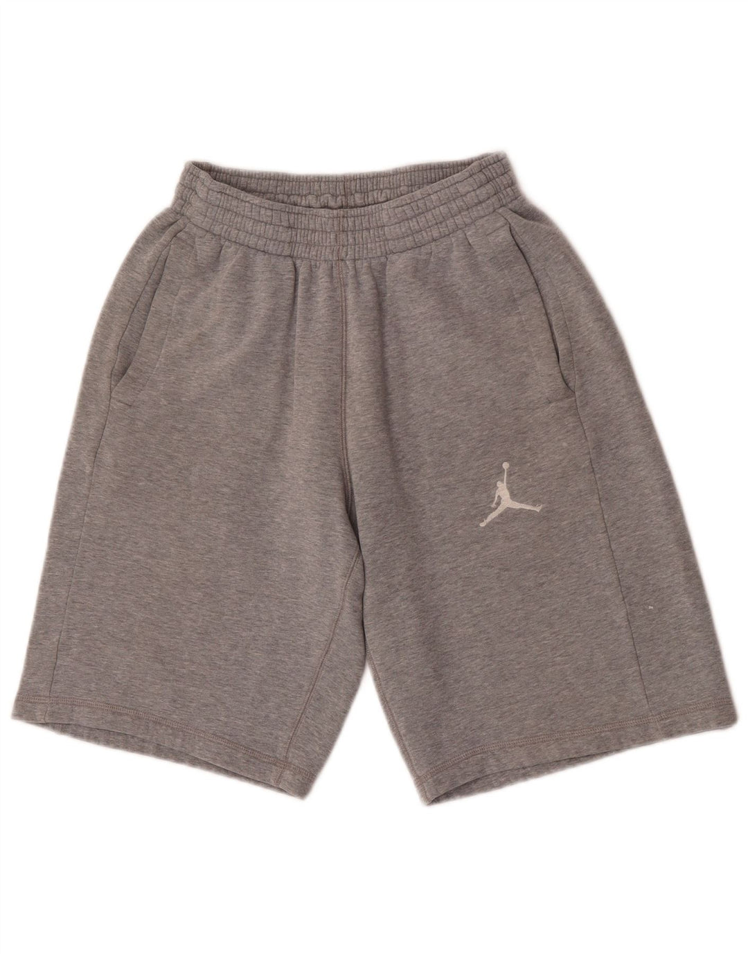 Jordan Mens Sport Shorts Small  Grey Cotton