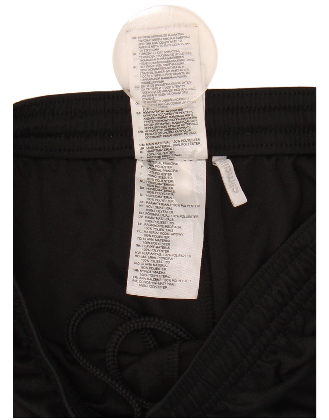 Adidas Boys Climalite Graphic Sport Shorts 13-14 Years  Black Polyester