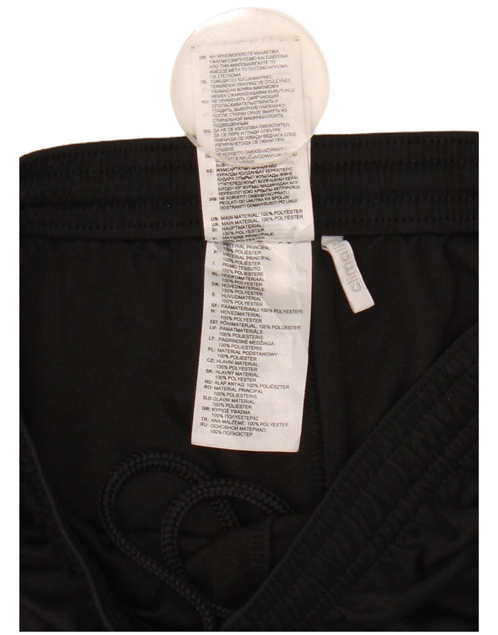 Adidas Boys Climalite Graphic Sport Shorts 13-14 Years  Black Polyester