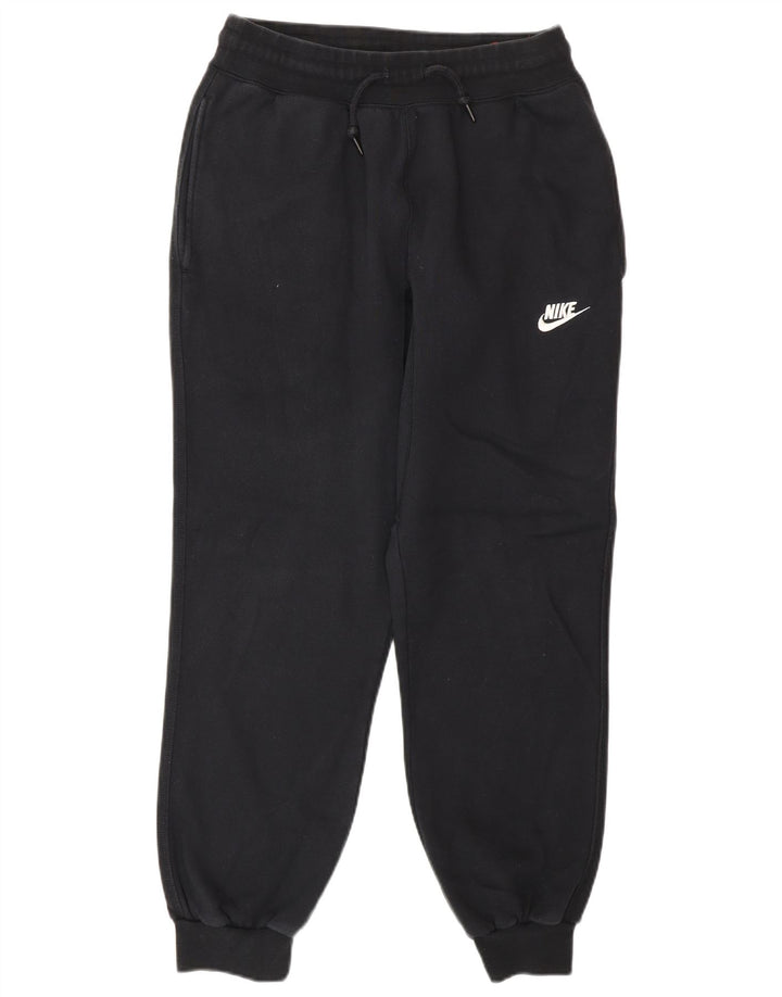 Nike Mens Tracksuit Trousers Joggers Small  Black Cotton