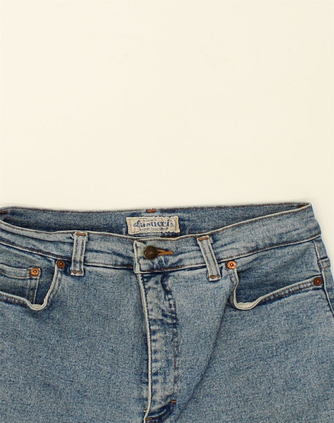 CASSUCI Womens Skinny Jeans W26 L30 Blue Cotton | Vintage Cassuci | Thrift | Second-Hand Cassuci | Used Clothing | Messina Hembry 