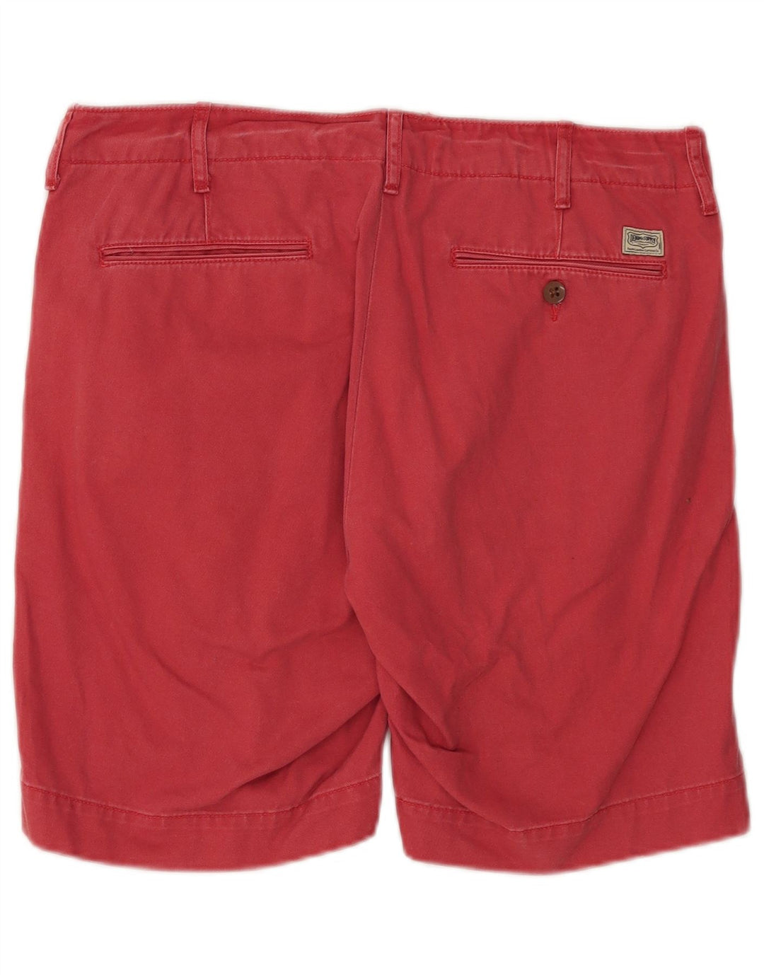 Ralph Lauren Mens Denizen Chino Shorts W32 Medium Red Cotton