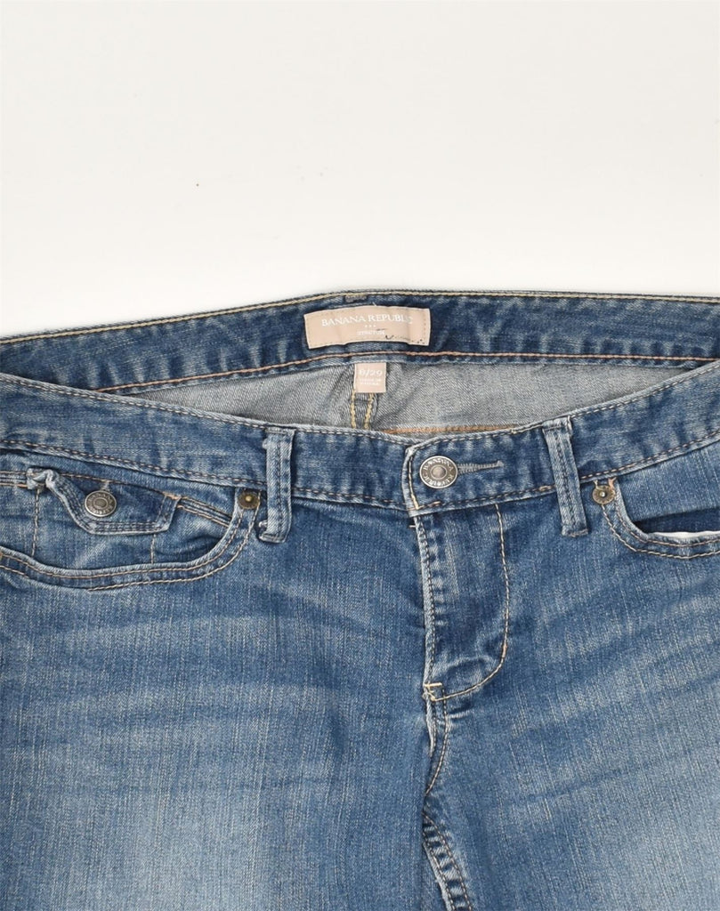 BANANA REPUBLIC Womens Capri Straight Jeans W29 L21  Blue Cotton | Vintage Banana Republic | Thrift | Second-Hand Banana Republic | Used Clothing | Messina Hembry 