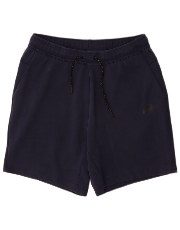 Nike Mens Sport Shorts Medium  Navy Blue Cotton