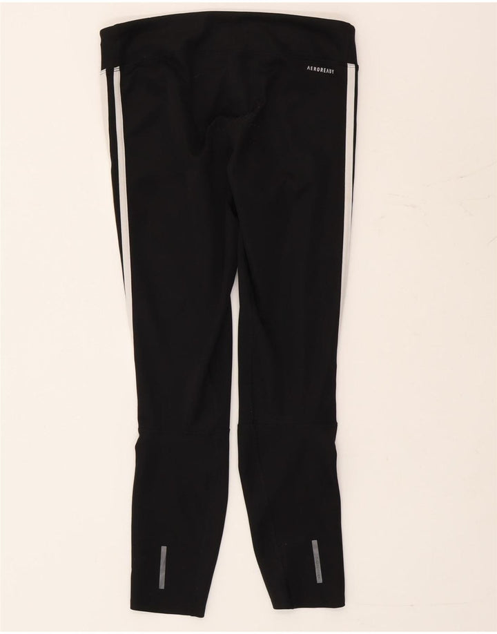 Adidas Womens Aeroready Leggings UK  8/10 Small  Black Polyester