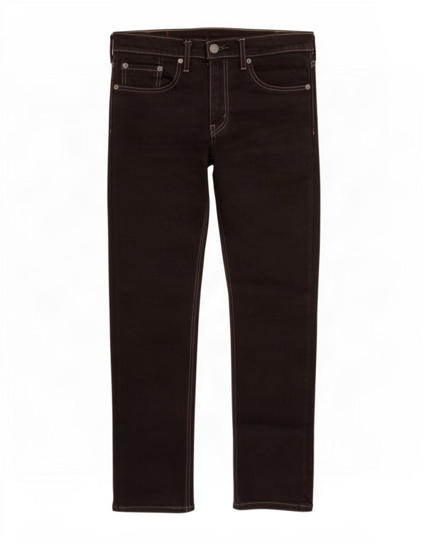 Levi's Womens Slim Jeans W31 L30 Black Cotton