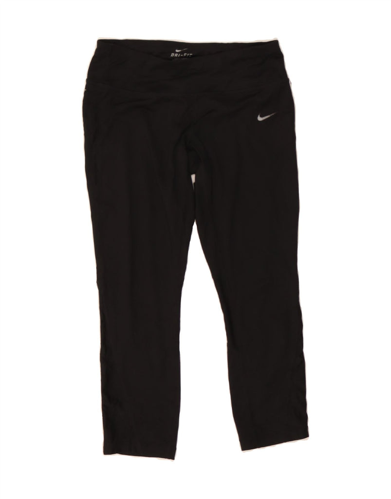 NIKE Womens Leggings Small Black Polyester Vintage Nike and Second-Hand Nike from Messina Hembry 