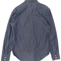 Levi's Mens Slim Fit Denim Shirt Small Navy Blue Cotton