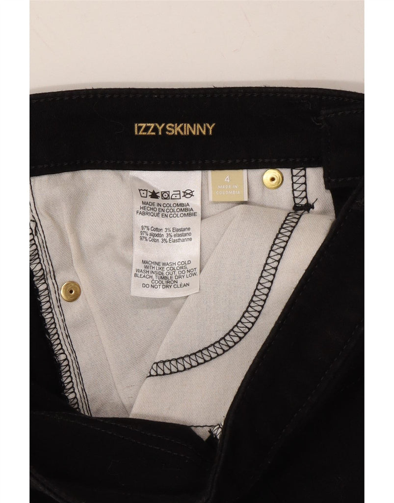 MICHAEL KORS Womens Izzy Skinny Jeans US 4 Small W30 L28 Black Cotton Vintage Michael Kors and Second-Hand Michael Kors from Messina Hembry 