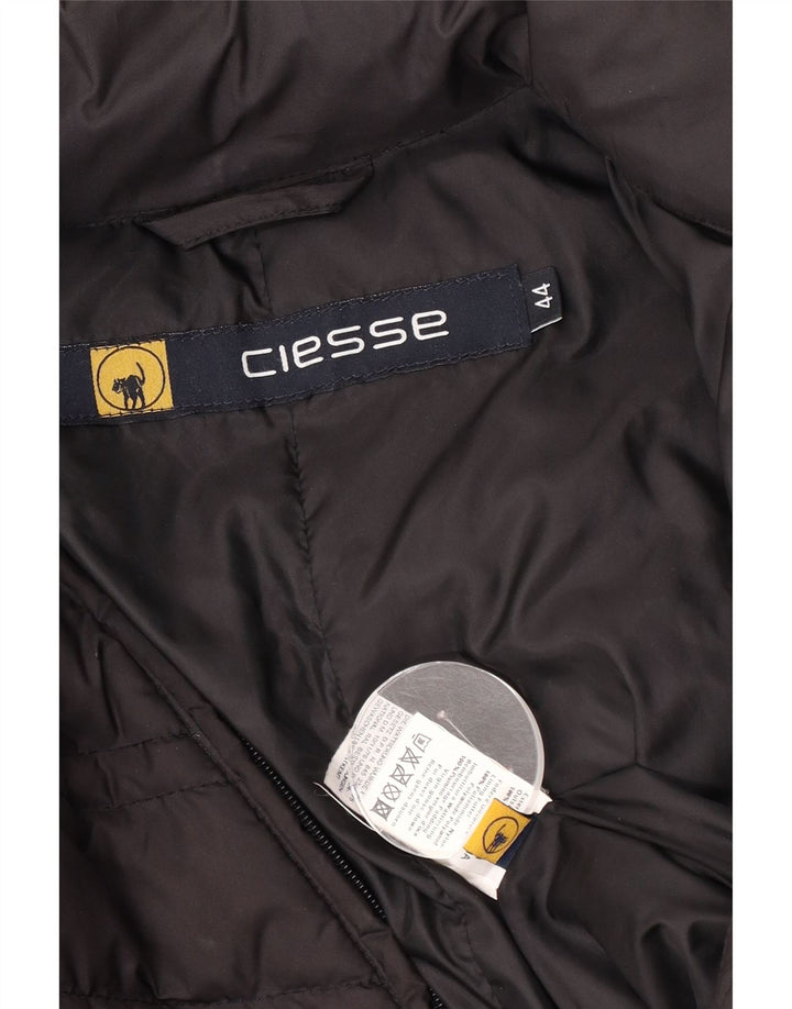 Ciesse Piumini Womens Padded Coat IT 44 Medium Black Polyamide