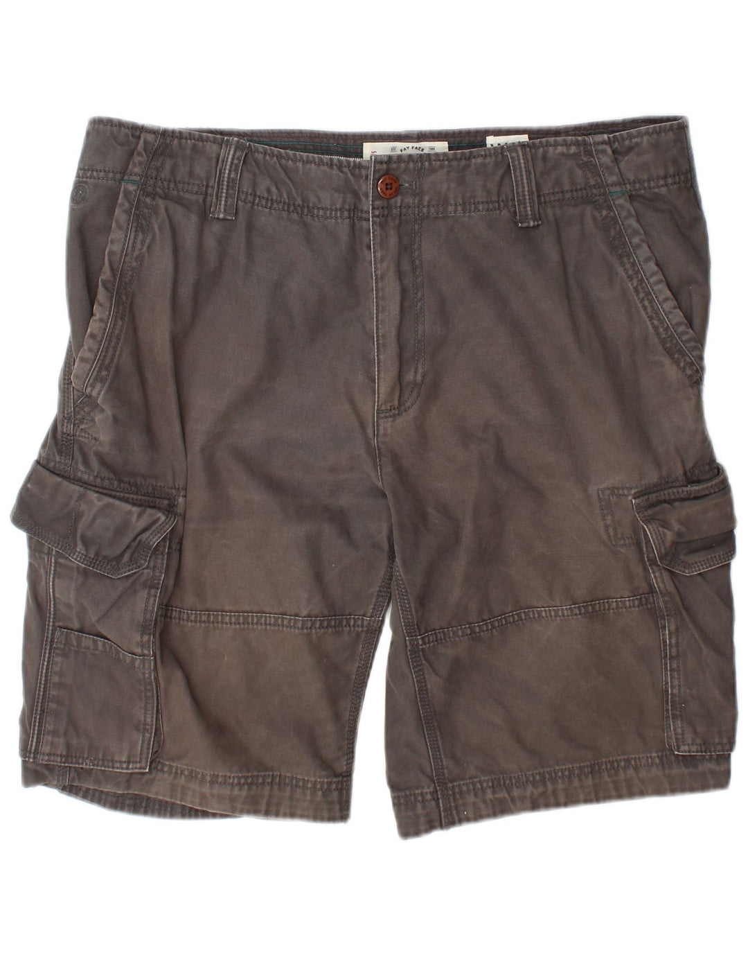 Fat Face Mens Cargo Shorts W38 XL Grey Cotton