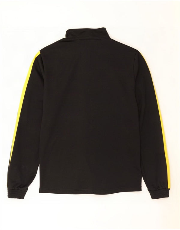 Kappa Mens Tracksuit Top Jacket Medium Black Colourblock Polyester