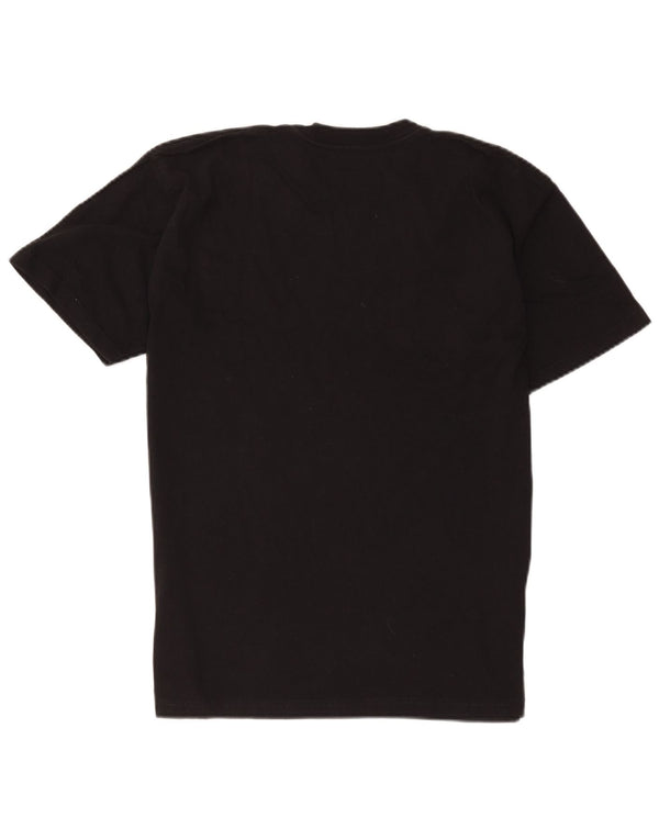 Hard Rock Cafe Mens Budapest Graphic T-Shirt Top Medium Black Cotton