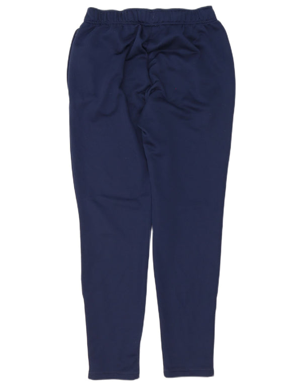 Nike Mens Dri Fit Tracksuit Trousers Medium  Navy Blue Polyester