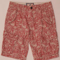 Fat Face Mens Cargo Shorts W32 Medium Red Floral