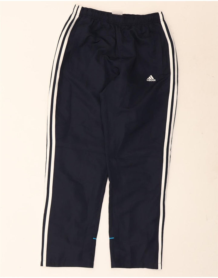 Adidas Mens Tracksuit Trousers UK 36/38 Small  Navy Blue Polyester
