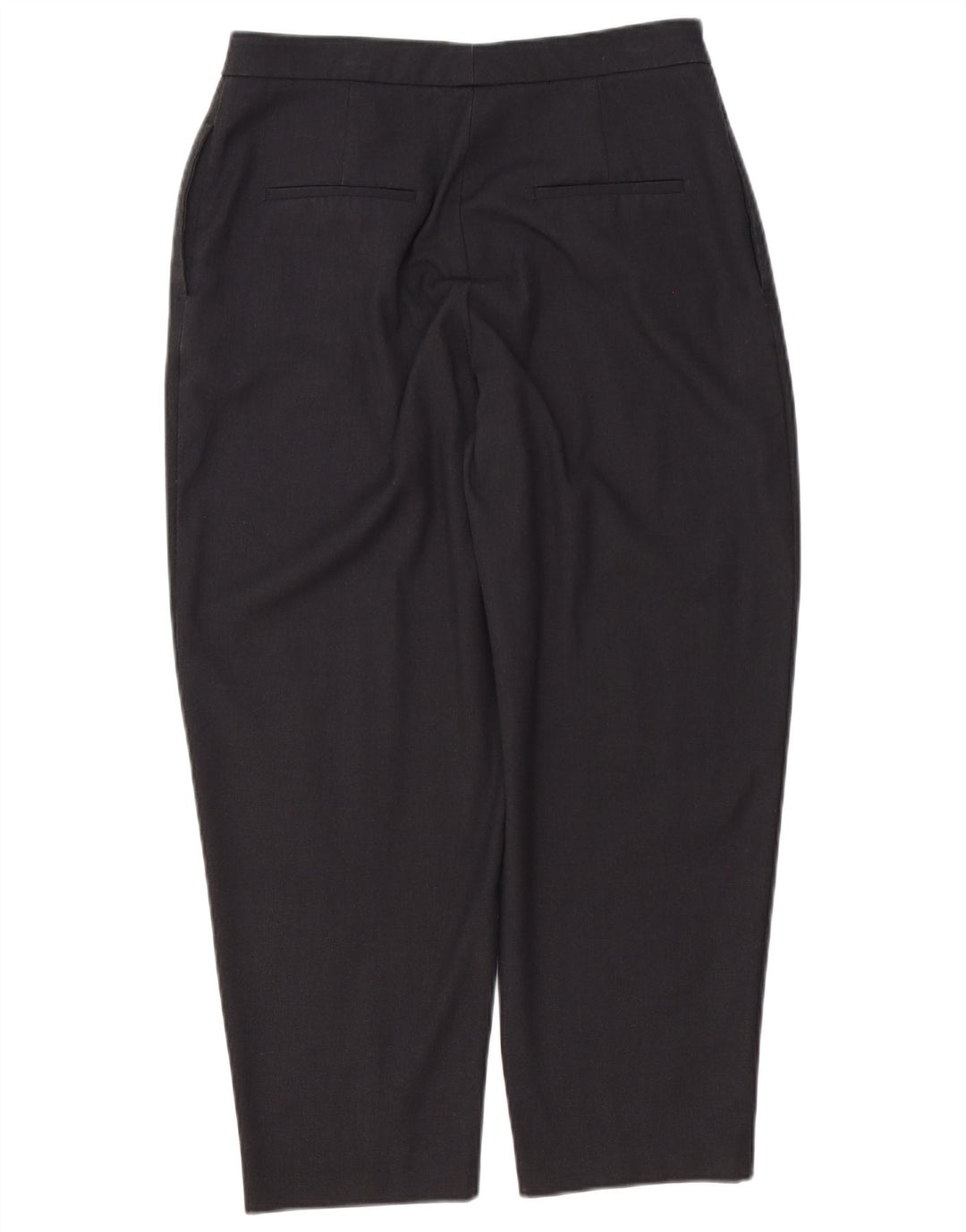 Zara Womens Tapered Casual Trousers Medium W28 L25 Grey Polyester