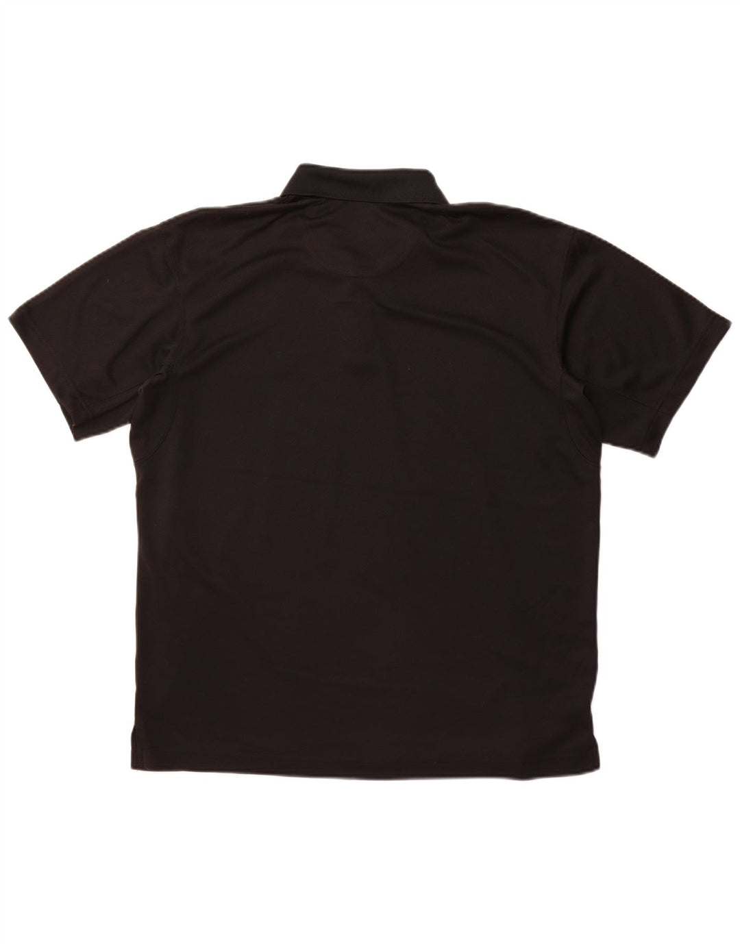 COLUMBIA Mens Omni-Shade Polo Shirt Large Black