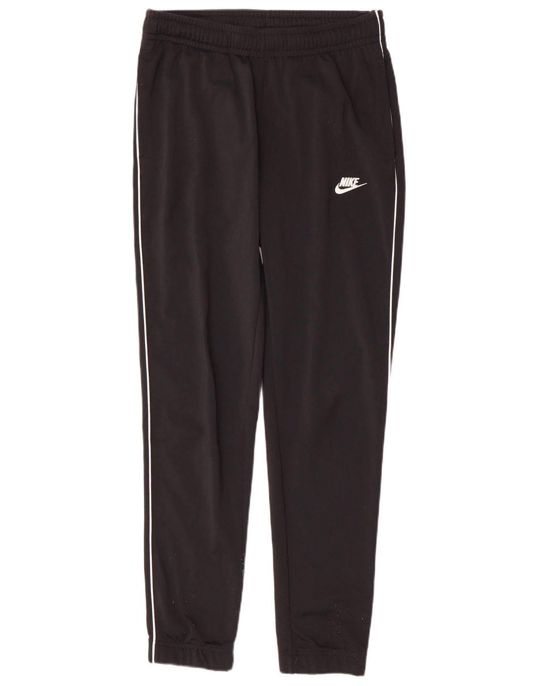 NIKE Mens Tracksuit Trousers Joggers Small Black Polyester