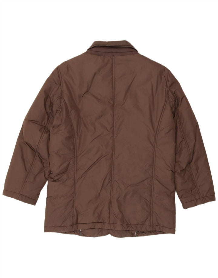 Geox Mens Regular Fit Padded Jacket UK 38 Medium Brown