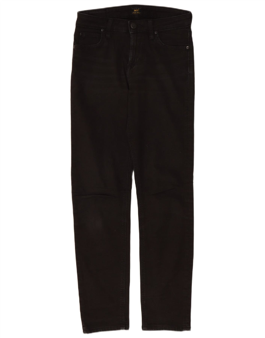 Lee Womens Straight Jeans W26 L28 Black