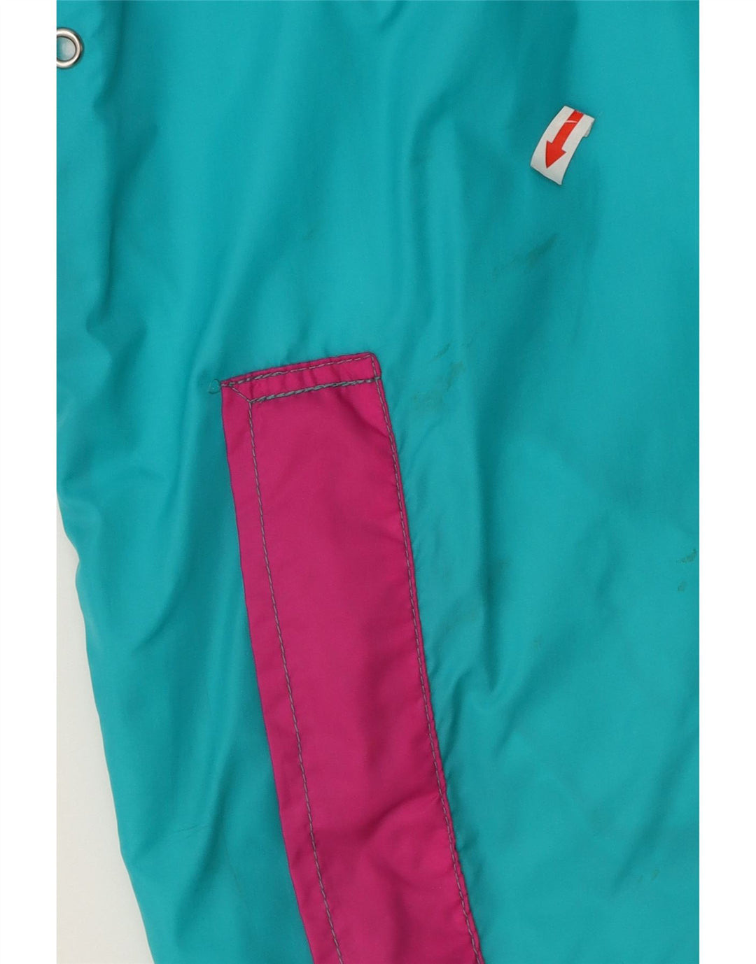 Marcel Clair Mens Rain Jacket UK 36 Small Multicoloured Colourblock