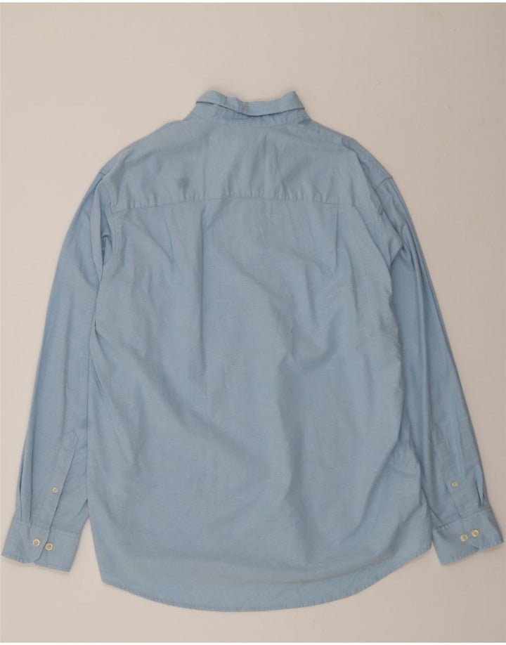 IZOD Mens Salt Water Shirt XL Blue Cotton Vintage Izod and Second-Hand Izod from Messina Hembry 